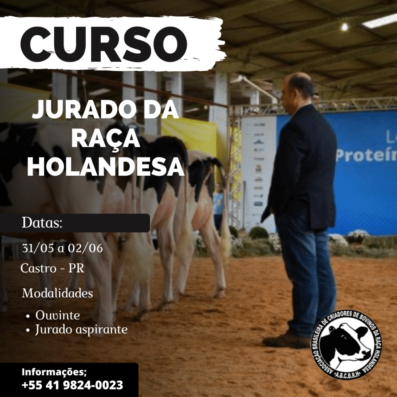 Curso Jurados da Raça Holandesa